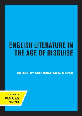 Az angol irodalom az álruhák korában - English Literature in the Age of Disguise