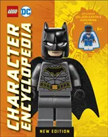 LEGO DC karakterenciklopédia Új kiadás - Exkluzív LEGO DC minifigurával - LEGO DC Character Encyclopedia New Edition - With Exclusive LEGO DC Minifigure