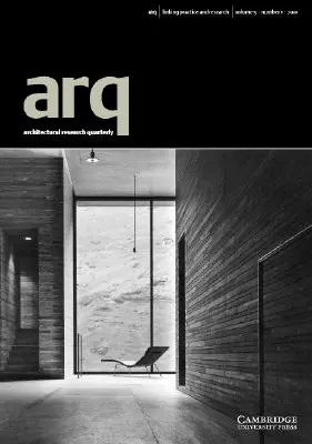 Arq: Architectural Research Quarterly: kötet, 1. rész - Arq: Architectural Research Quarterly: Volume 5, Part 1