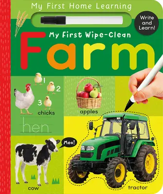 Az első törlésre tisztítható farmom: Írj és tanulj! - My First Wipe-Clean Farm: Write and Learn!