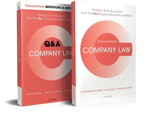 Company Law Revision Concentrate 2 kötetes készlet - Company Law Revision Concentrate 2 Volume Set