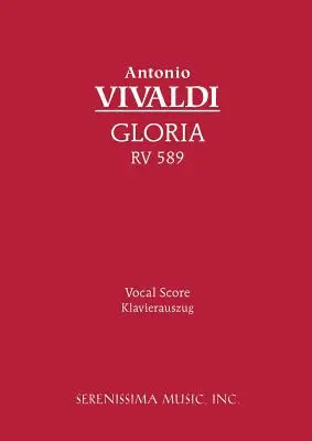 Gloria, RV 589: Vokális partitúra - Gloria, RV 589: Vocal score