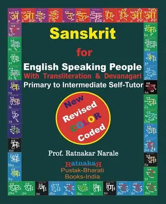 Szanszkrit angolul beszélő embereknek, színes kódolt kiadás - SANSKRIT for ENGLISH SPEAKING PEOPLE, Color Coded Edition