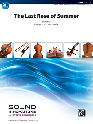 A nyár utolsó rózsája: Conductor Score & Parts - The Last Rose of Summer: Conductor Score & Parts