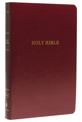 KJV, Ajándék és Díj Biblia, műbőr, bordó, piros betűs kiadás - KJV, Gift and Award Bible, Imitation Leather, Burgundy, Red Letter Edition