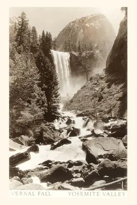 A Vintage Journal Vernal Falls, Yosemite - The Vintage Journal Vernal Falls, Yosemite