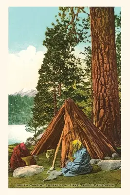 A Vintage Journal Indián tábor Emerald Bay Lake Tahoe, Kalifornia - The Vintage Journal Indian Camp at Emerald Bay Lake Tahoe California