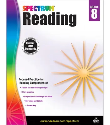 Spectrum Reading Workbook, 8. osztály - Spectrum Reading Workbook, Grade 8