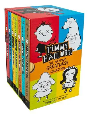 Timmy Failure: Sbírka Maximální velikost: Knihy 1-7 - Timmy Failure: The Maximum Greatness Collection: Books 1-7