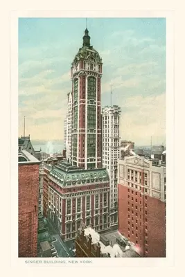 Vintage Journal Singer Building, New York City