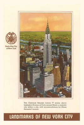 Vintage Journal New York város nevezetességei, Chrysler Building - Vintage Journal Landmarks of New York City, Chrysler Building
