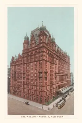 Vintage Journal The Waldorf Astoria, New York