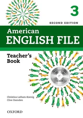 American English File 2e 3 tanári könyv: Tesztprogrammal - American English File 2e 3 Teacher Book: With Testing Program