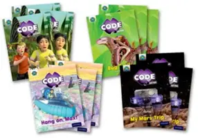 Project X CODE Extra: Sárga könyvszalag, Oxford Level 3: Bugtastic és Galactic Orbit , 12 darabos osztálycsomag. - Project X CODE Extra: Yellow Book Band, Oxford Level 3: Bugtastic and Galactic Orbit , Class pack of 12