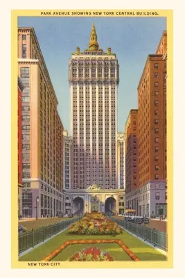 Vintage Journal Park Avenue, New York Central Building, New York City, New York City - Vintage Journal Park Avenue, New York Central Building, New York City