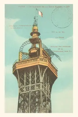 Vintage Journal Az Eifel-torony tetején - Vintage Journal Top of the Eifel Tower