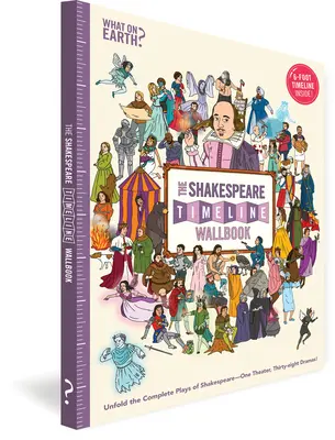 A Shakespeare-idővonal fali könyve: Tárja fel Shakespeare összes darabját--Egy színház, harmincnyolc dráma! - The Shakespeare Timeline Wallbook: Unfold the Complete Plays of Shakespeare--One Theater, Thirty-Eight Dramas!