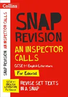 Inspector Calls: Edexcel GCSE 9-1 angol irodalom szöveggyűjtemény - Ideális otthoni tanuláshoz, 2022-es és 2023-as vizsgákhoz. - Inspector Calls: Edexcel GCSE 9-1 English Literature Text Guide - Ideal for Home Learning, 2022 and 2023 Exams