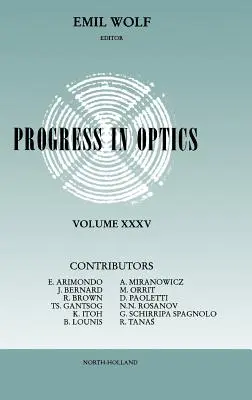 Haladás az optikában: kötet 35. - Progress in Optics: Volume 35