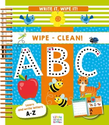 Írd meg, töröld le! Törölgetős ABC - Write It, Wipe It! Wipe-Clean ABC