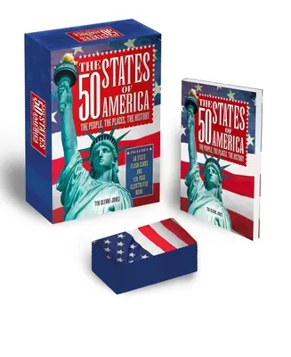 Az 50 amerikai állam dobozkészlet: Az emberek, a helyek, a történelem - The 50 States of America Box Kit: The People, the Places, the History