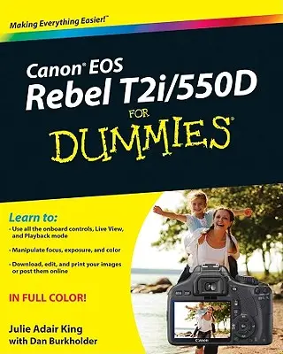 Canon EOS Rebel T2i / 550d Dummy-knak - Canon EOS Rebel T2i / 550d for Dummies