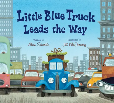 Little Blue Truck Leads the Way Padded Board Book (Kicsi kék kamion vezeti az utat) - Little Blue Truck Leads the Way Padded Board Book