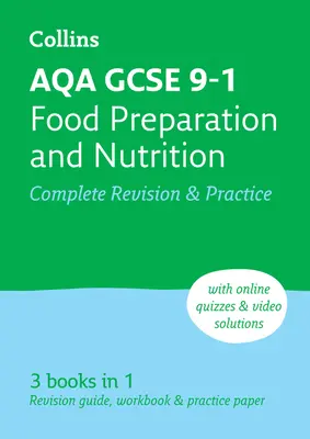 Aqa GCSE 9-1 Food Preparation & Nutrition Complete Revision & Practice: Ideális az otthoni tanuláshoz, 2023-as és 2024-es vizsgákhoz. - Aqa GCSE 9-1 Food Preparation & Nutrition Complete Revision & Practice: Ideal for Home Learning, 2023 and 2024 Exams