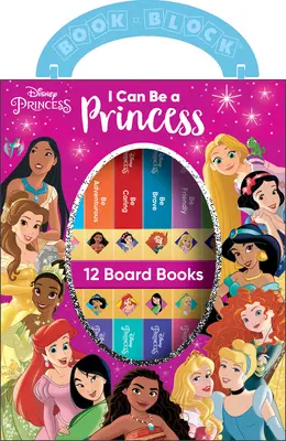 Disney Hercegnő: I Can Be a Princess 12 Board Books - Disney Princess: I Can Be a Princess 12 Board Books