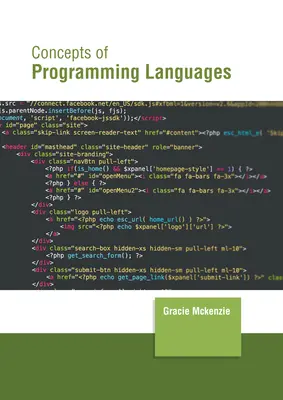 A programozási nyelvek fogalmai - Concepts of Programming Languages