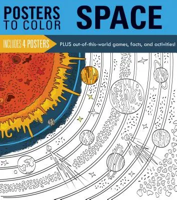 Színezhető plakátok: Űr - Posters to Color: Space