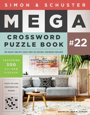 Simon & Schuster Mega keresztrejtvényfejtő könyv #22 - Simon & Schuster Mega Crossword Puzzle Book #22