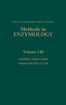 Összesített tárgymutató, 102-119. kötet, 121-134. kötet: 140. kötet - Cumulative Subject Index, Volumes 102-119, 121-134: Volume 140