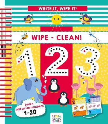 Írd le, töröld le! Töröld-tisztíts 123 - Write It, Wipe It! Wipe-Clean 123