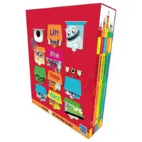 Numberblocks and Alphablocks 5 könyvből álló Lift-the-Flap készlet - Numberblocks and Alphablocks 5 Book Lift-the-Flap Set