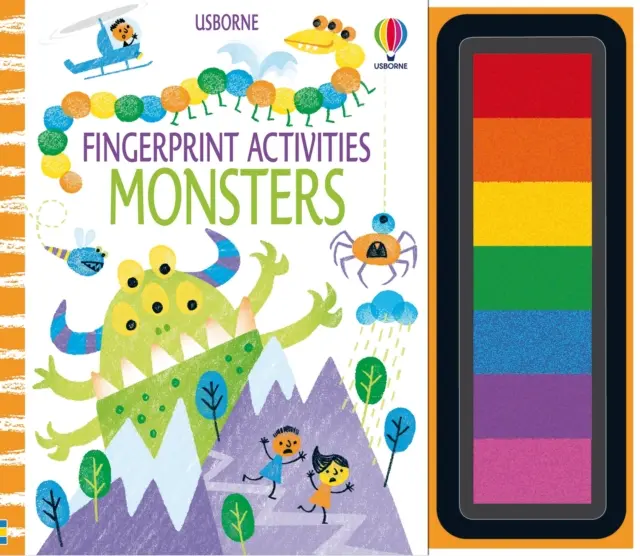 Ujjlenyomatos tevékenységek Szörnyek - Fingerprint Activities Monsters