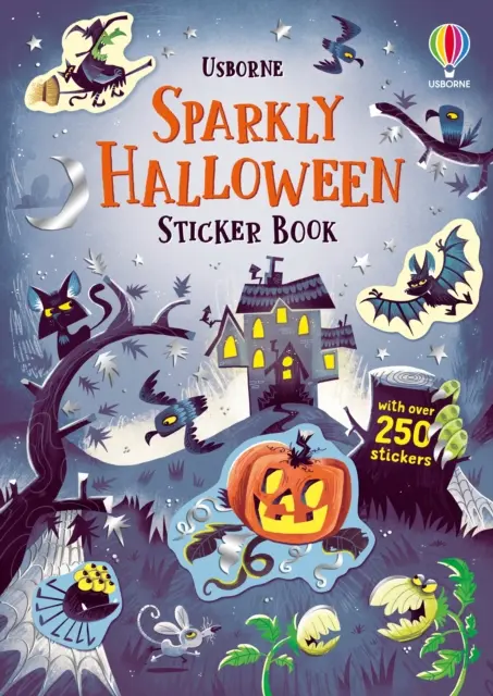 Szikrázó Halloween matricás könyv - Sparkly Halloween Sticker Book