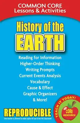 A Föld története: Common Core Lessons & Activities - History of the Earth: Common Core Lessons & Activities