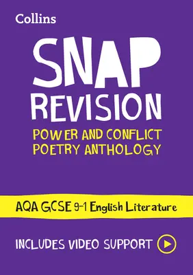 Aqa Poetry Anthology Power and Conflict Revision Guide: Ideális otthoni tanuláshoz, 2022-es és 2023-as vizsgákhoz. - Aqa Poetry Anthology Power and Conflict Revision Guide: Ideal for Home Learning, 2022 and 2023 Exams