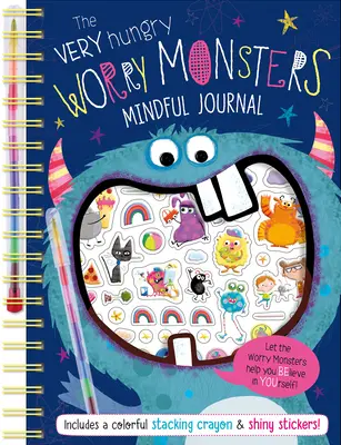 A nagyon éhes aggódó szörnyek Mindful napló - The Very Hungry Worry Monsters Mindful Journal