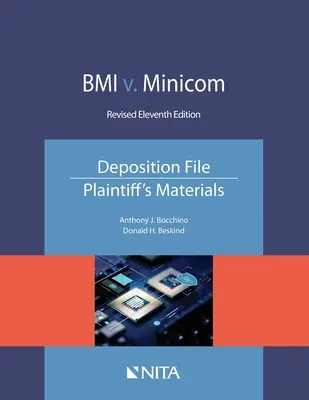 BMI kontra Minicom, tanúvallomás aktája, a felperes anyagai, - BMI V. Minicom, Deposition File, Plaintiff's Materials,