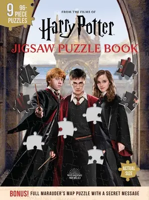 Harry Potter kirakóskönyv - Harry Potter Jigsaw Puzzle Book