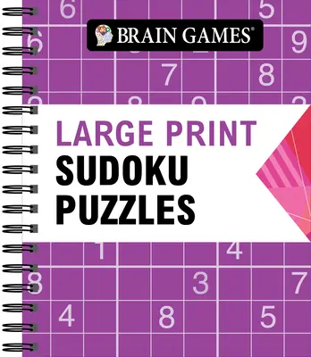 Brain Games - Nagy nyomtatott Sudoku rejtvények (Arrow) - Brain Games - Large Print Sudoku Puzzles (Arrow)