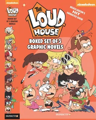 Loud House 3 az 1-ben dobozos készlet - Loud House 3 in 1 Boxed Set