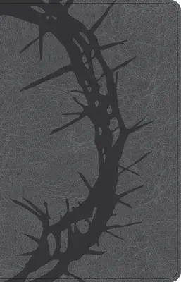 CSB Large Print Personal Size Reference Bible, Charcoal Leathertouch, Indexelt, nagyméretű, személyre szabott referencia Biblia, szénszínű bőrborítású - CSB Large Print Personal Size Reference Bible, Charcoal Leathertouch, Indexed