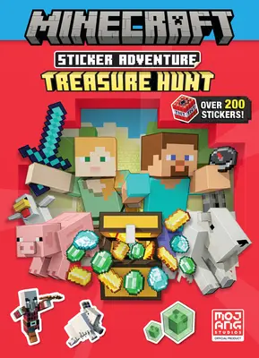 Minecraft matricás kaland: Kincsvadászat (Minecraft) - Minecraft Sticker Adventure: Treasure Hunt (Minecraft)