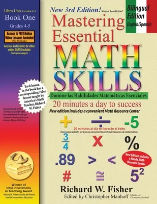 Mastering Essential Math Skills 1. könyv, kétnyelvű kiadás - angol/spanyol - Mastering Essential Math Skills Book 1, Bilingual Edition - English/Spanish