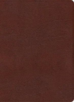 CSB Pastor's Bible, Verses-verses kiadás, barna kötött bőr, barna kötéses bőr - CSB Pastor's Bible, Verse-By-Verse Edition, Brown Bonded Leather