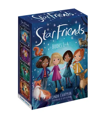 Star Friends Boxed Set, 1-4. könyvek: Tükörvarázslat; Kívánságcsapda; Titkos varázslat; Sötét trükkök - Star Friends Boxed Set, Books 1-4: Mirror Magic; Wish Trap; Secret Spell; Dark Tricks