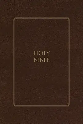 Kjv, Thompson Chain-Reference Bible, Large Print, Leathersoft, Barna, Vörös betű, Comfort Print - Kjv, Thompson Chain-Reference Bible, Large Print, Leathersoft, Brown, Red Letter, Comfort Print